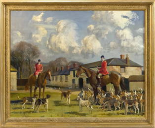 EDWARD SEAGO OIL, LORD MELCHETT & THE TEDWORTH HOUNDS