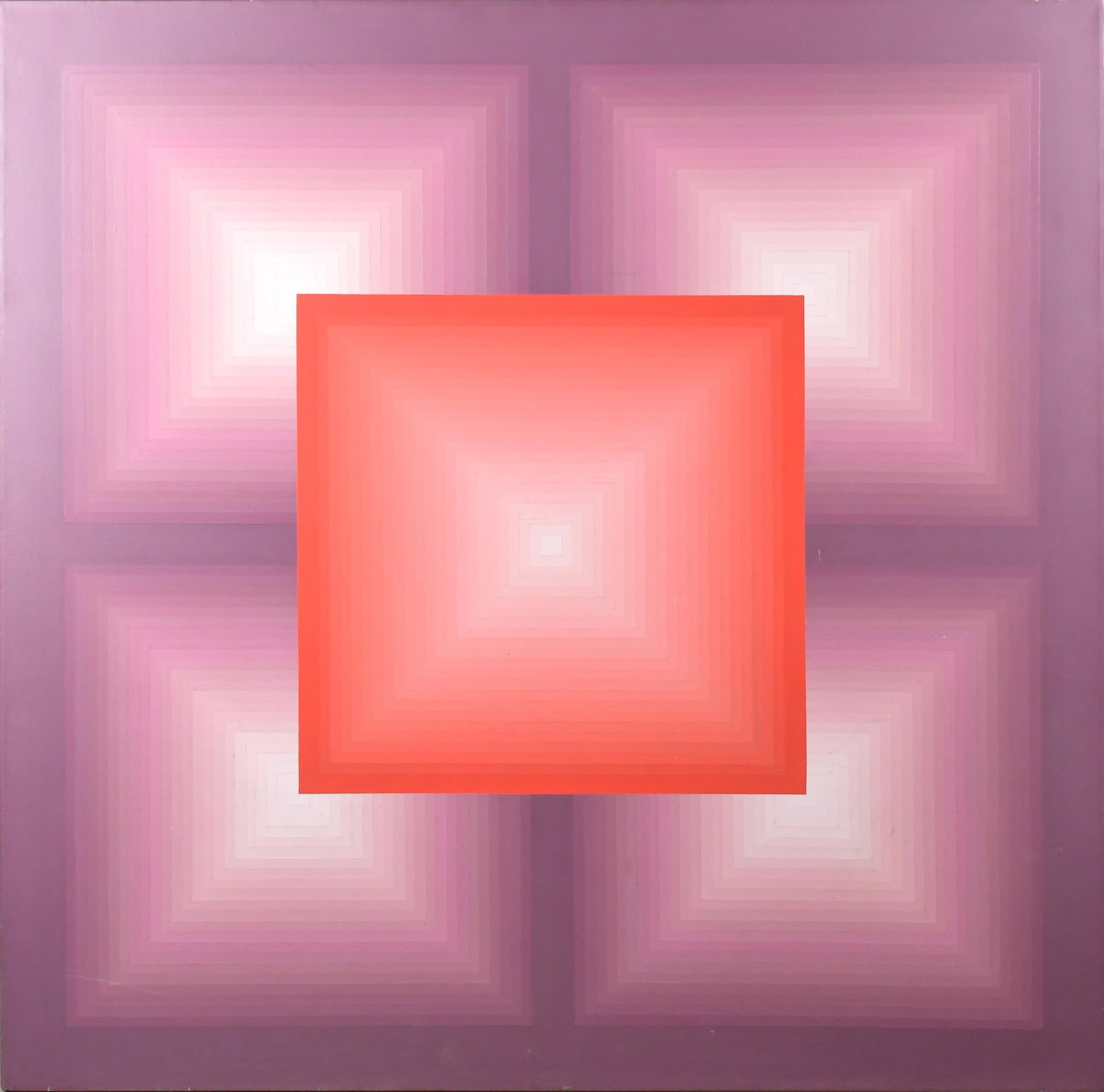 ABE ROTHSTEIN OIL ON CANVAS, SQUARE DEAL. (1 of 6)