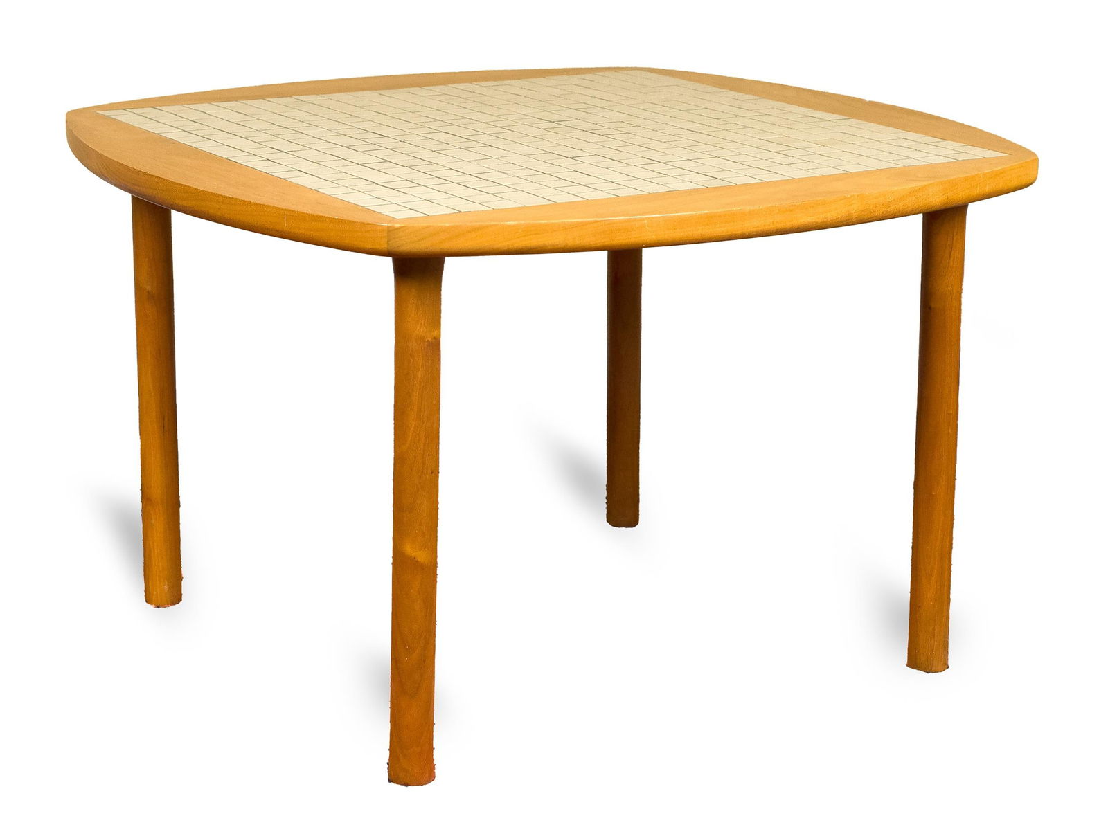 GORDON & JANE MARSHALL MARTZ TILE TOP COFFEE TABLE. (1 of 5)