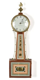 ELMER STENNIS BANJO CLOCK.