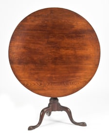 18TH C. CT QUEEN ANNE TEA TABLE.
