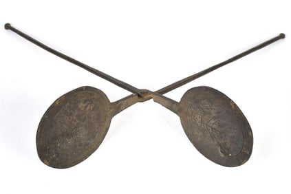 18TH C. WAFFLE IRON.