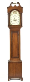 19TH C. FEDERAL AMERICAN TALL CLOCK.
