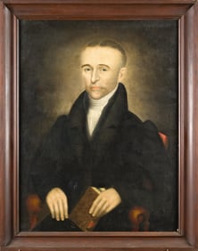 AMERICAN SCHOOL OIL, ATTRIB. ERASTUS S. FIELD.