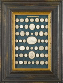 PLASTER INTAGLIO RELIEFS, MANIERA GRECA.