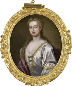 18TH C. PORTRAIT OF WOMAN, ATTRIB. GODFREY KNELLER.