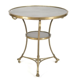 20TH C. FRENCH GUERIDON TABLE.