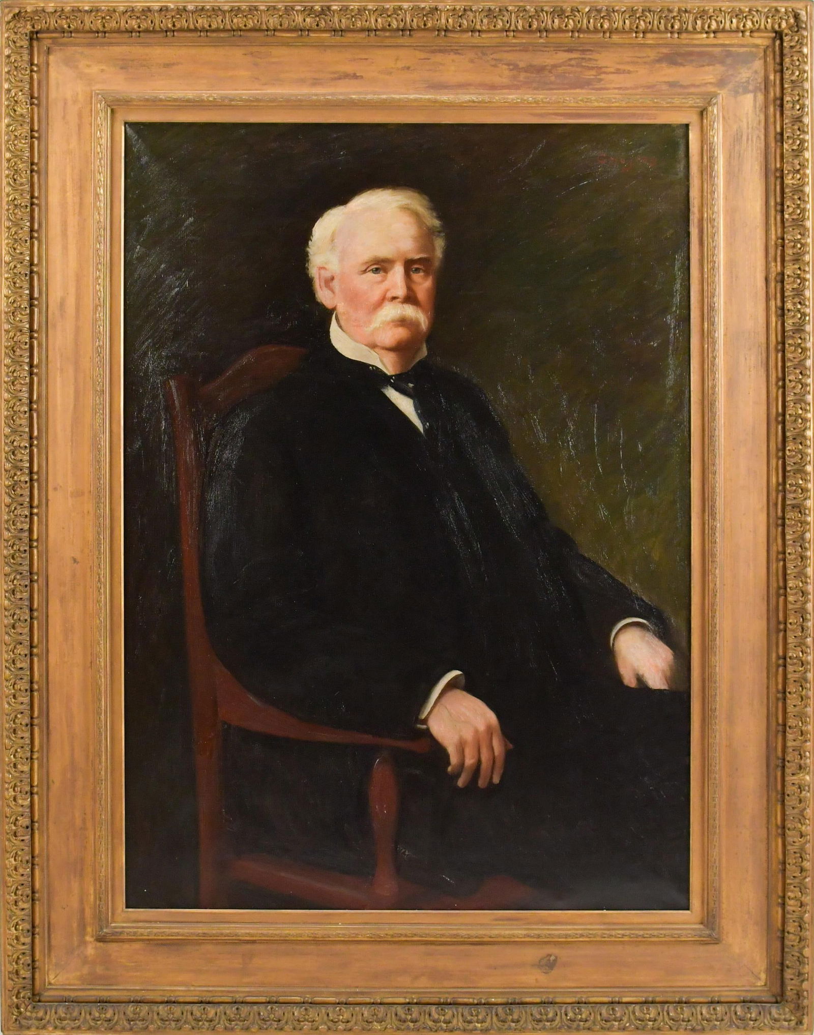 GEORGE H. HUGHES PORTRAIT OF A GENTLEMAN. (1 of 10)