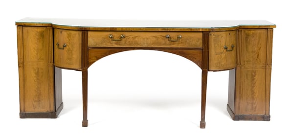 ANTIQUE ENGLISH GEORGIAN SIDEBOARD.