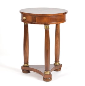 19TH C. FRENCH EMPIRE STYLE STAND.