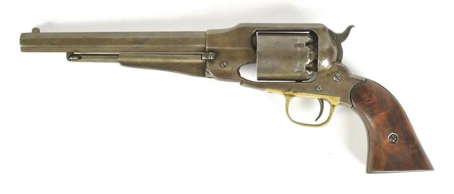 19TH C. REMINGTON NEW MODEL REVOLVER.