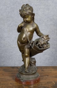 JOSEPH GUSTAVE CHERET BRONZE.