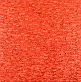 DAVID SERISIER, OIL ON LINEN, BURNT SQUARE.