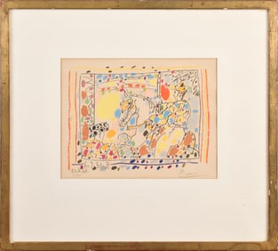 1961 PABLO PICASSO LITHOGRAPH, LE PICADOR II.