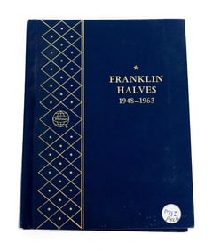 COMPLETE SET BU FRANKLIN MINT HALVES/COINS, 35PCS.