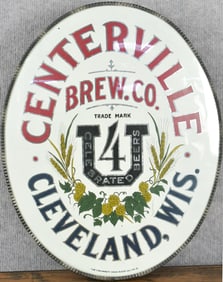 RARE CENTERVILLE BEER SIGN.