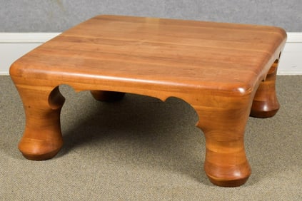 MID CENTURY BLACKBURN WALNUT COFFEE TABLE.