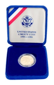 1986 STATUE OF LIBERTY GOLD COIN.