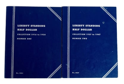 50 DIFFERENT WALKING LIBERTY COINS.