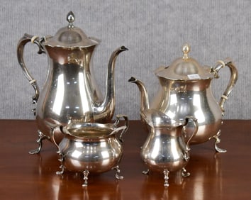 POOLE STERLING, JACK SHEPARD REPRODUCTION TEA SET.