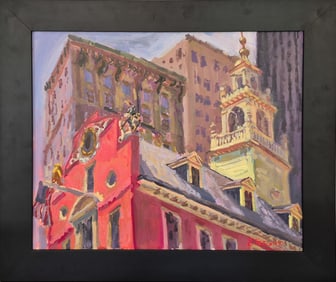 C. TERSOLO OIL, THE OLD STATE HOUSE BOSTON.