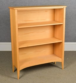 POMPANOOSUC MILLS ASH BOOKCASE.
