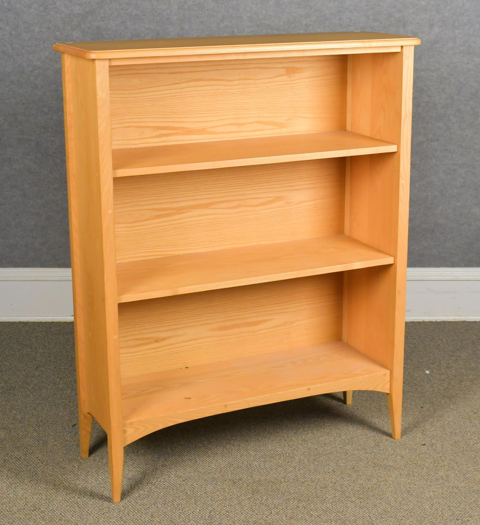 POMPANOOSUC MILLS ASH BOOKCASE. (1 of 13)