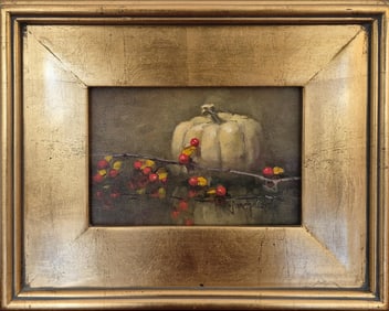 JANE PUERINI OIL, STILL LIFE.