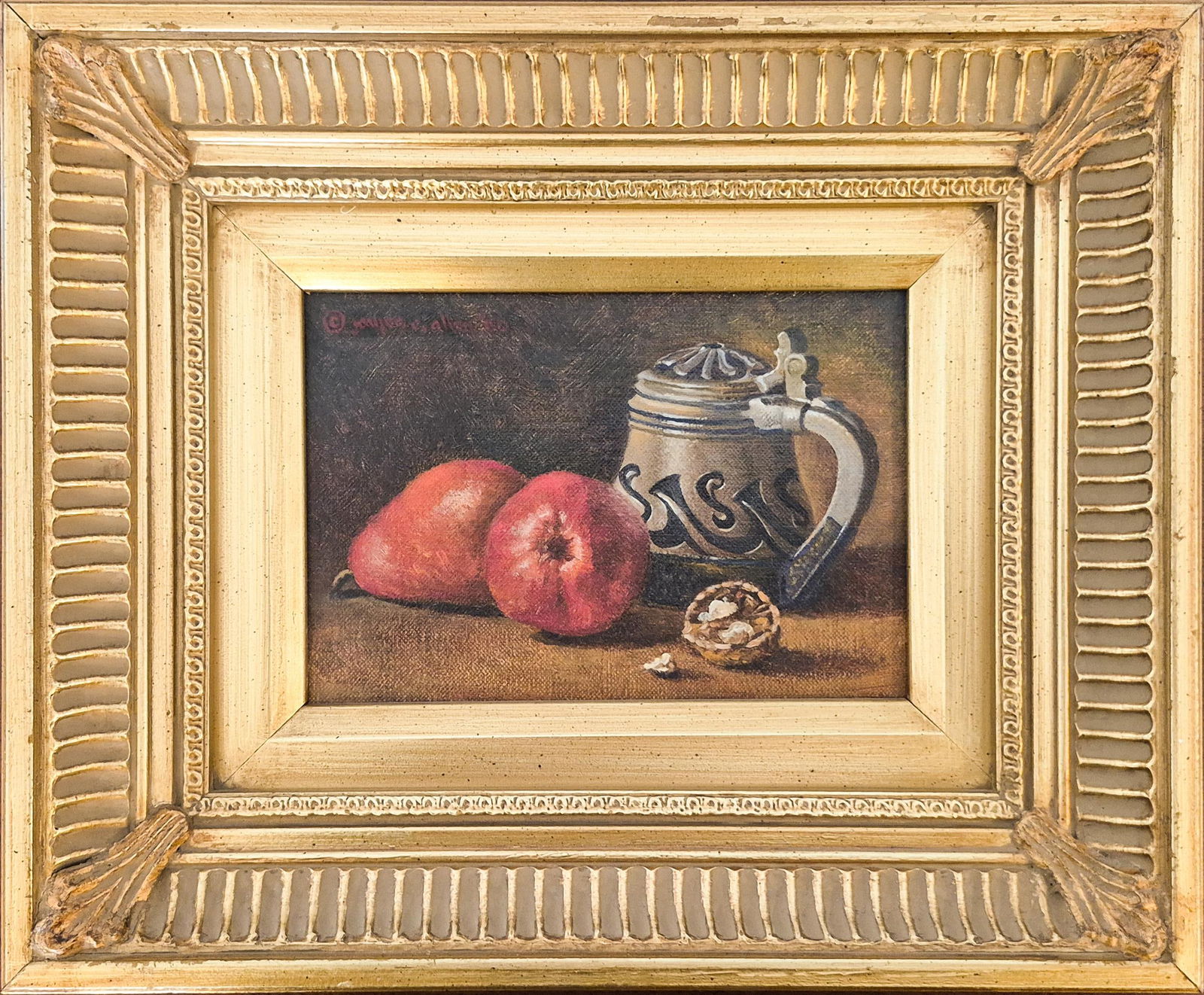 JAMES C. ALLEN OIL, STILL LIFE. (1 of 7)