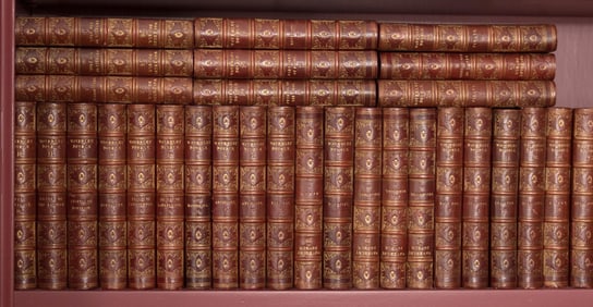 SIR WALTER SCOTT, WAVERLEY NOVELS, 1836, 48 VOLS.