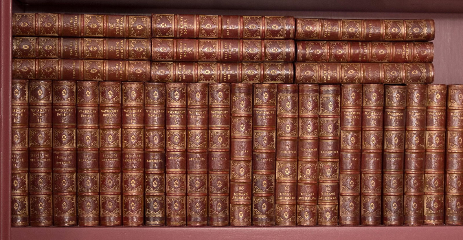 SIR WALTER SCOTT, WAVERLEY NOVELS, 1836, 48 VOLS. (1 of 5)
