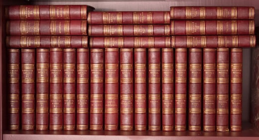SIR WALTER SCOTT, WAVERLEY NOVELS, 1851, VOLS 23-48.