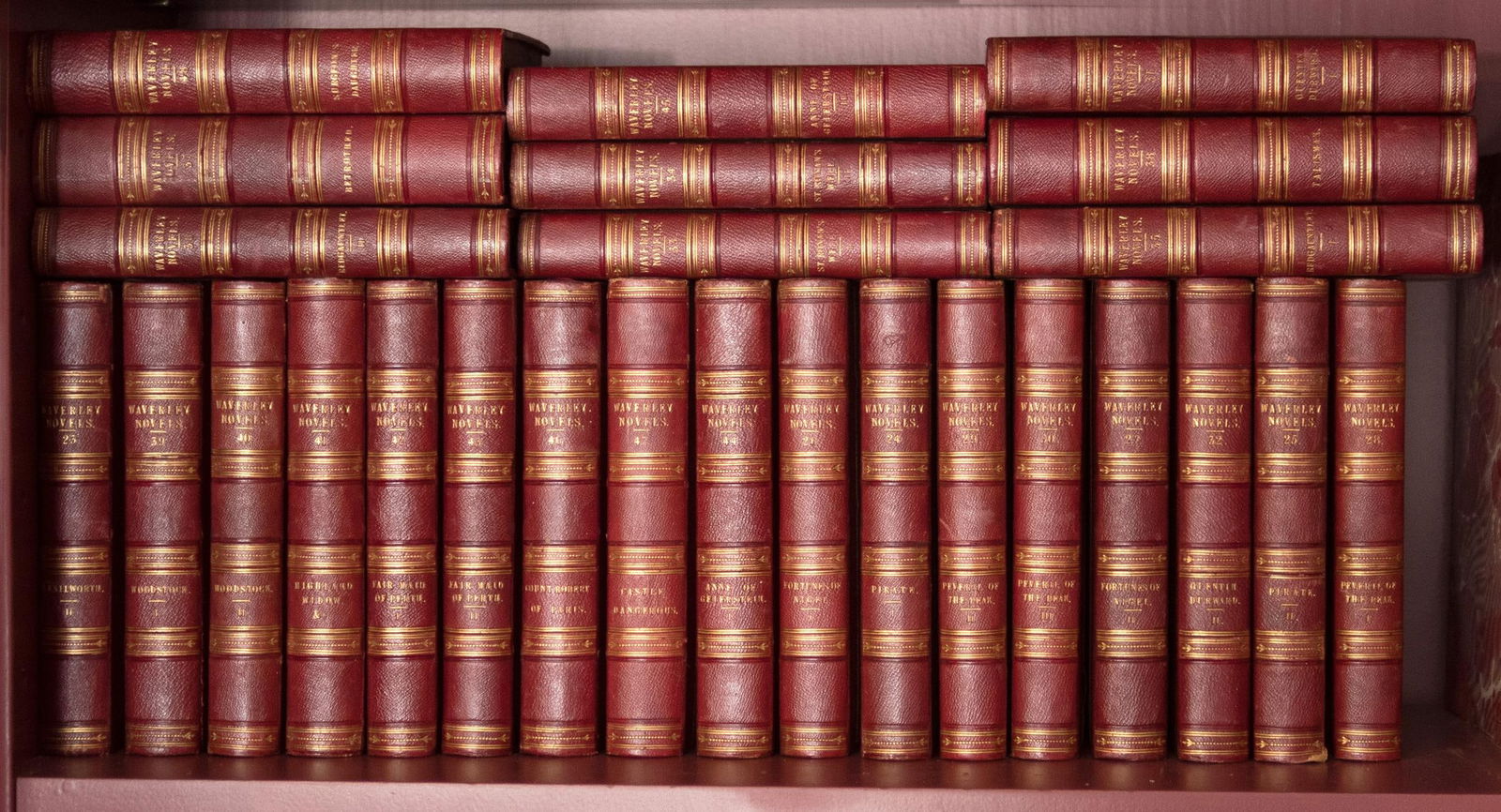SIR WALTER SCOTT, WAVERLEY NOVELS, 1851, VOLS 23-48. (1 of 6)