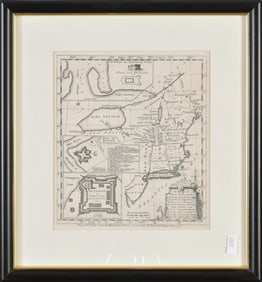 18TH C. MAP OF NEW ENGLAND, W. OWEN.