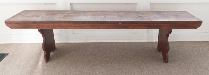 19TH C. WATERING BENCH.