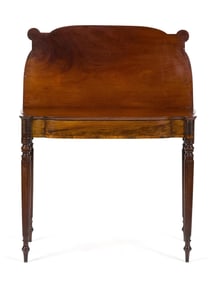 ANTIQUE FEDERAL PORTSMOUTH NH CARD TABLE.