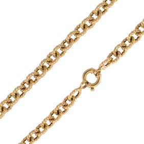 14K GOLD MILOR NECKLACE.