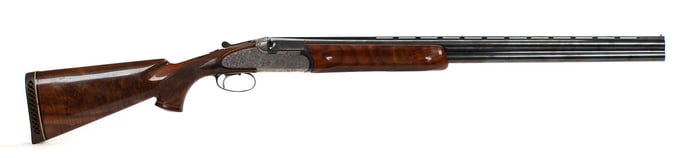 WEATHERBY REGENCY, 12 GAUGE OVER UNDER SHOTGUN.