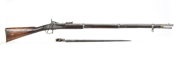 ANTIQUE SNYDER ENFIELD BREECH LOAD RIFLE.