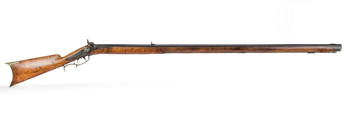 ANTIQUE H. GANO AND CO. .36 CALIBER LONG RIFLE.