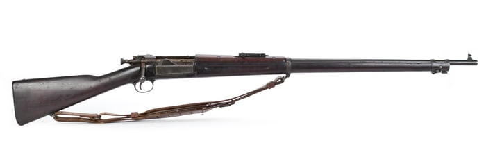 US SPRINGFIELD 1898 CRAG, 30-40 BOLT ACTION RIFLE.