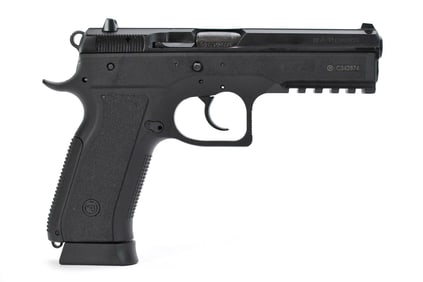 CZ PHANTOM 75, 9MM SEMI AUTOMATIC PISTOL.