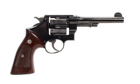 SMITH & WESSON 1917, .45ACP CALIBER REVOLVER.