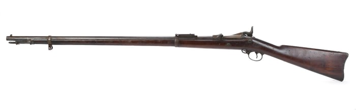 ANTIQUE SPRINGFIELD 1884 TRAPDOOR, 45-70 BREECH LOAD.