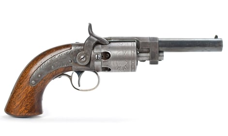 ANTIQUE MASS ARMS CO. .31 CAL PERCUSSION PISTOL.