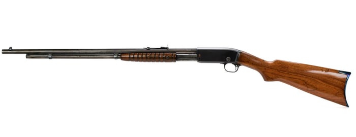 REMINGTON MODEL 25, 25-20 CALIBER PUMP ACTION RIFLE.