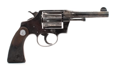 COLT POLICE POSITIVE, .38 DOUBLE ACTION REVOLVER.