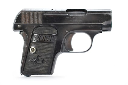 COLT 25, .25ACP SEMI AUTOMATIC PISTOL.