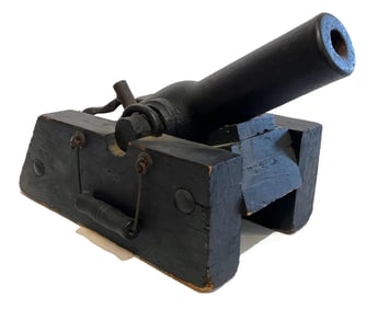 19TH C. SIGNAL CANNON.