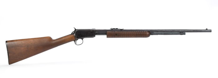 WINCHESTER 62A .22 S,L,LR PUMP ACTION RIFLE.